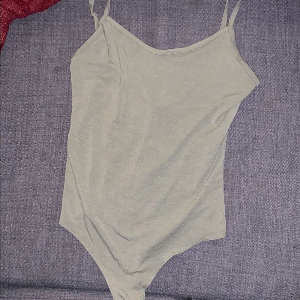 Army green body suit